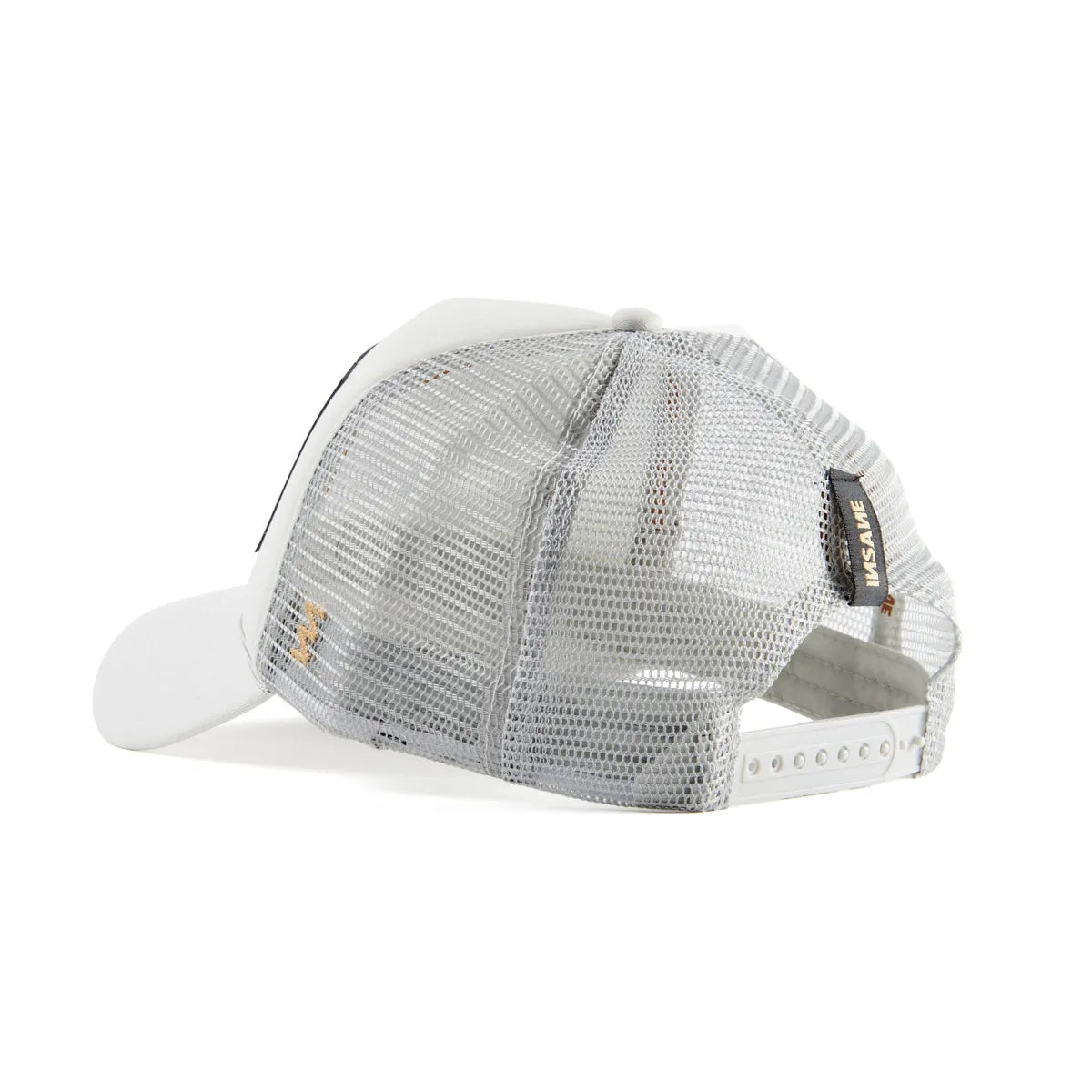 INSANE TRUCKER CAP LIGHT GREY WITH PATCH