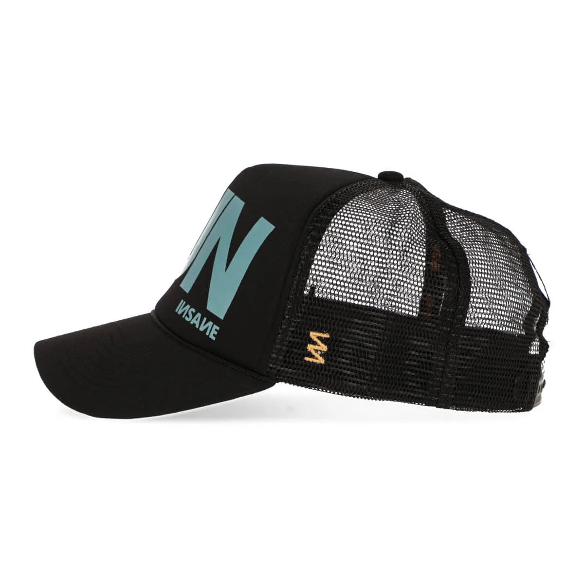 RUN TRUCKER BLACK & GREEN CAP