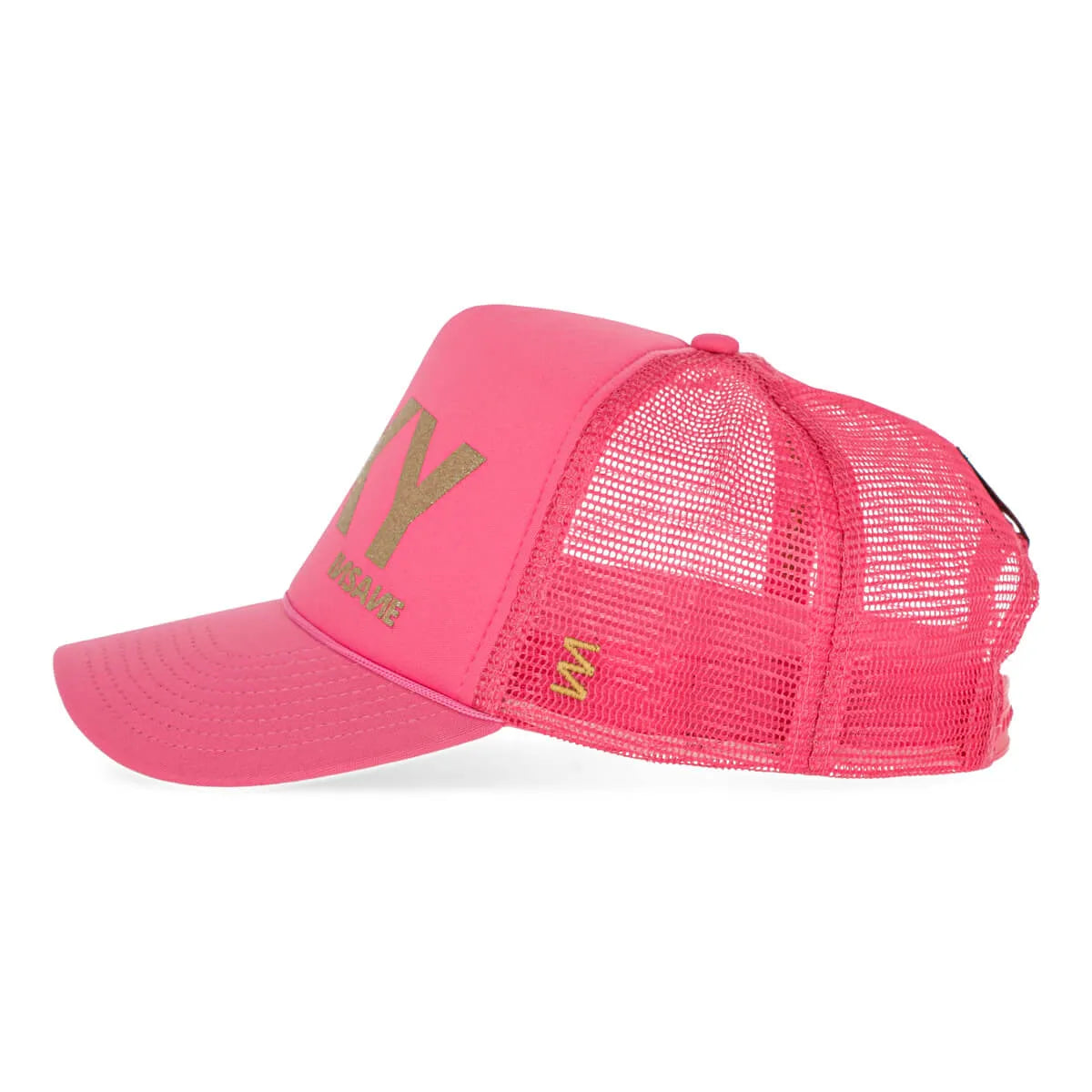 SEXY TRUCKER FUCHSIA & GOLD CAP
