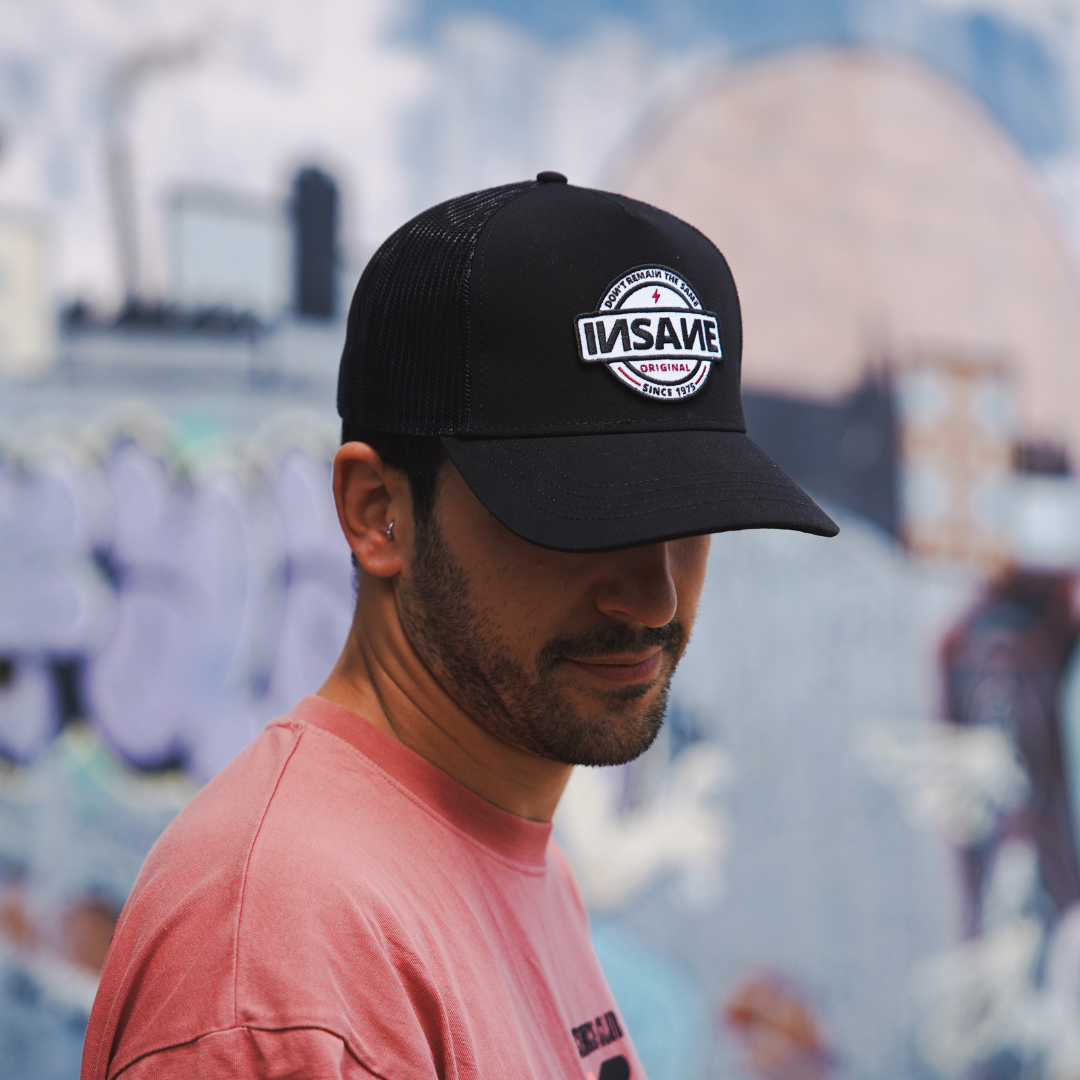 GORRA INSANE TRUCKER ORIGINAL BLACK