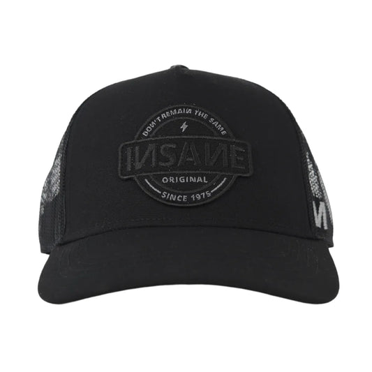 GORRA INSANE TRUCKER ORIGINAL TOTAL BLACK