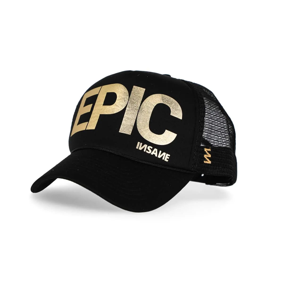 GORRA EPIC TRUCKER BLACK & GOLD
