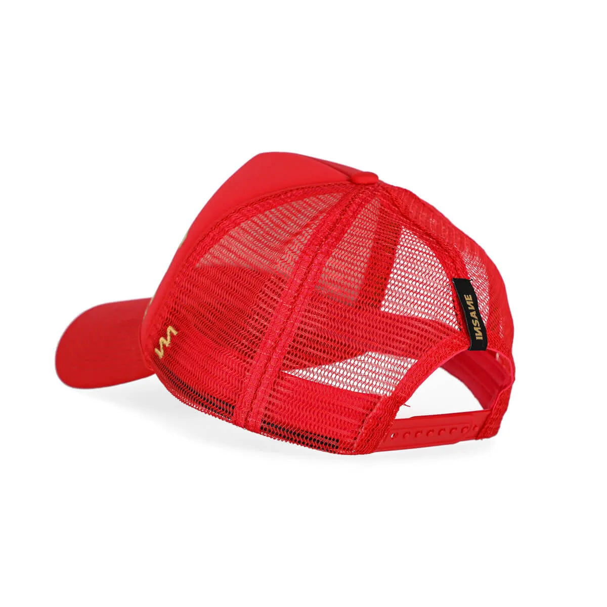FREE TRUCKER CORAL & GOLD CAP