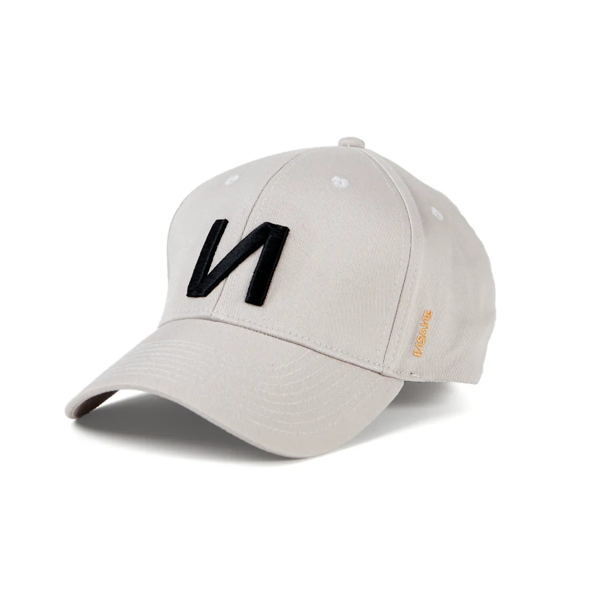 GORRA INSANE BASEBALL LIGHT GREY LOGO N BORDADO NEGRO