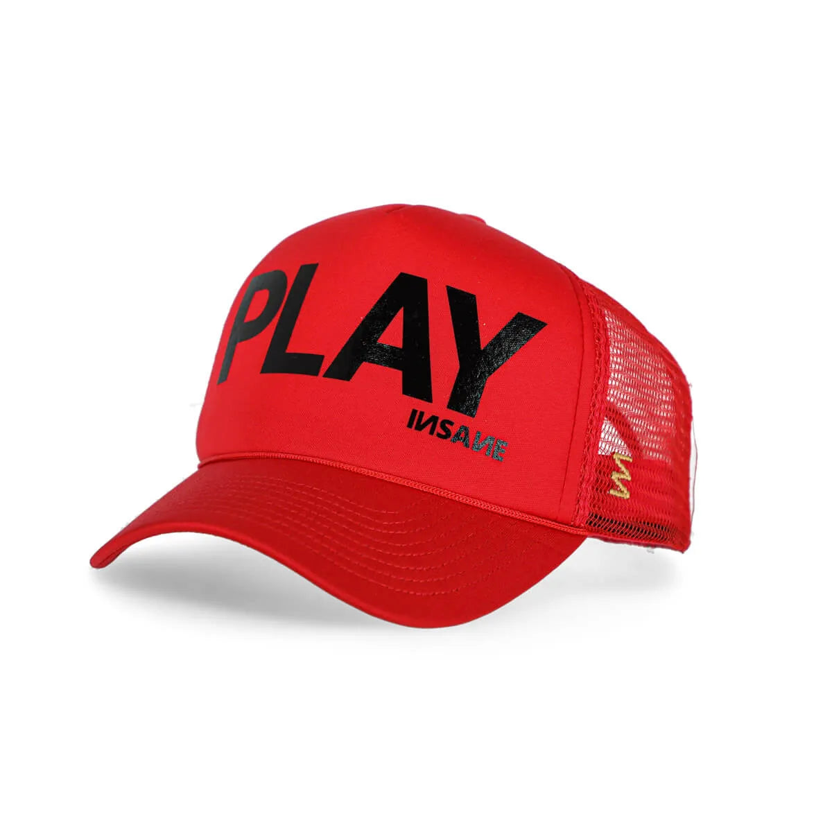 GORRA PLAY TRUCKER CORAL & BLACK