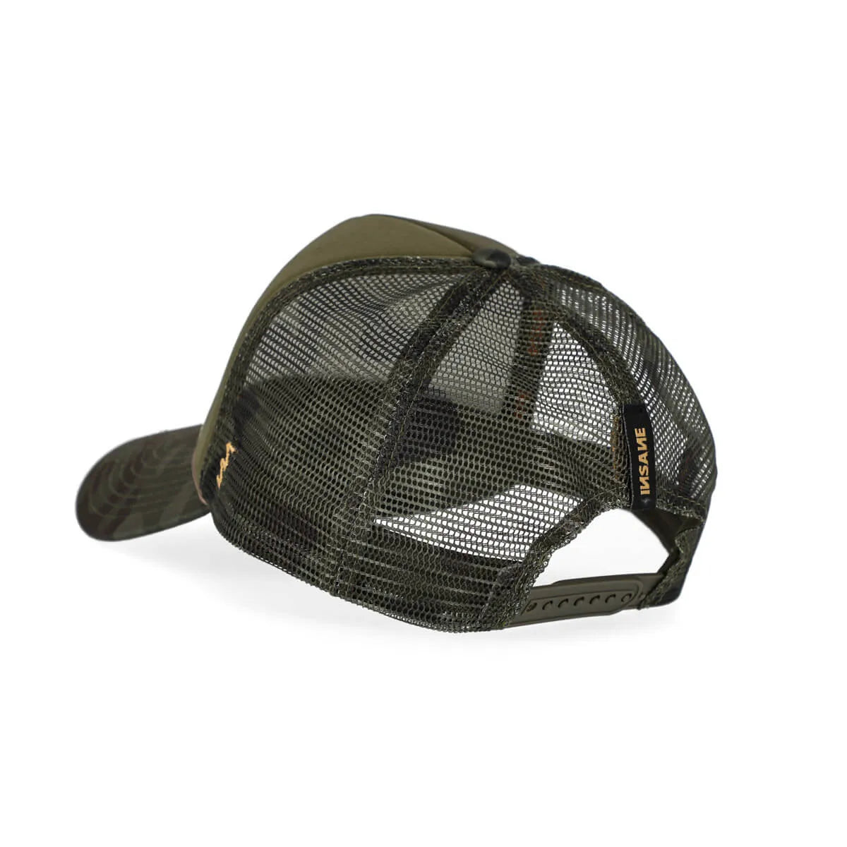 GORRA RUN TRUCKER CAMO & BLACK