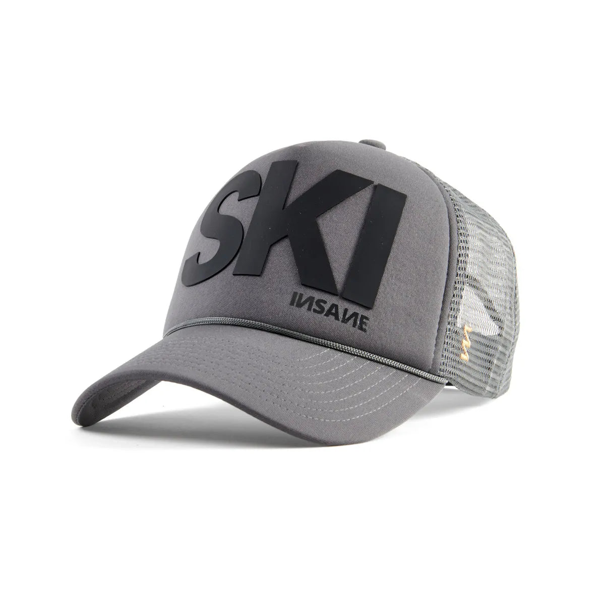 GORRA SKI TRUCKER DARK GREY & BLACK BRICK