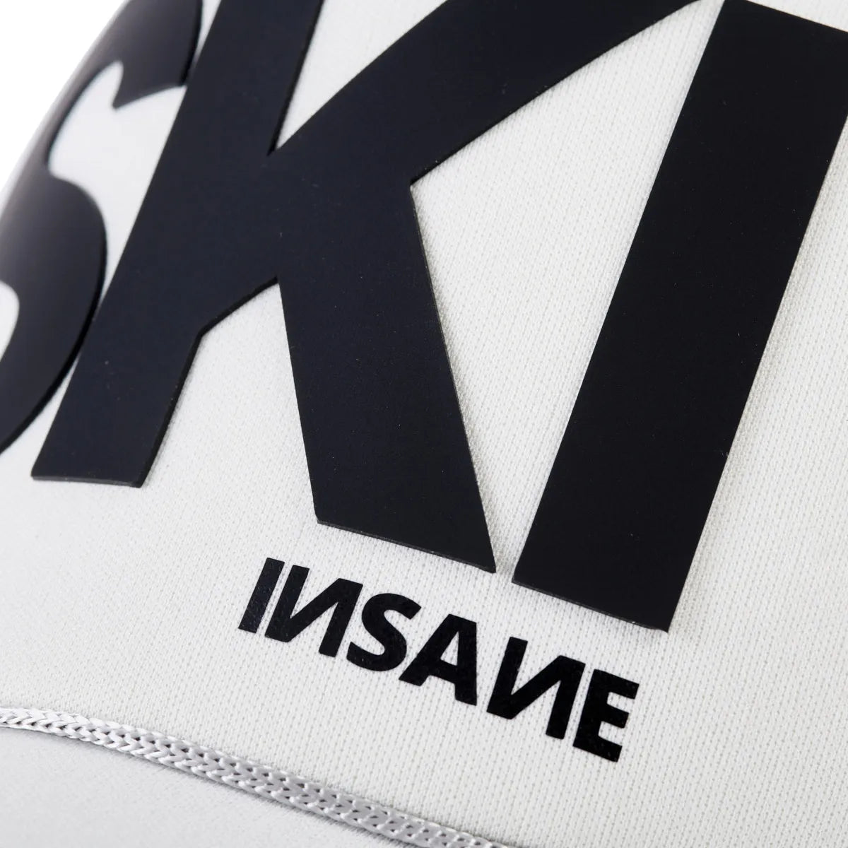 SKI TRUCKER LIGHT GREY & BLACK BRICK CAP