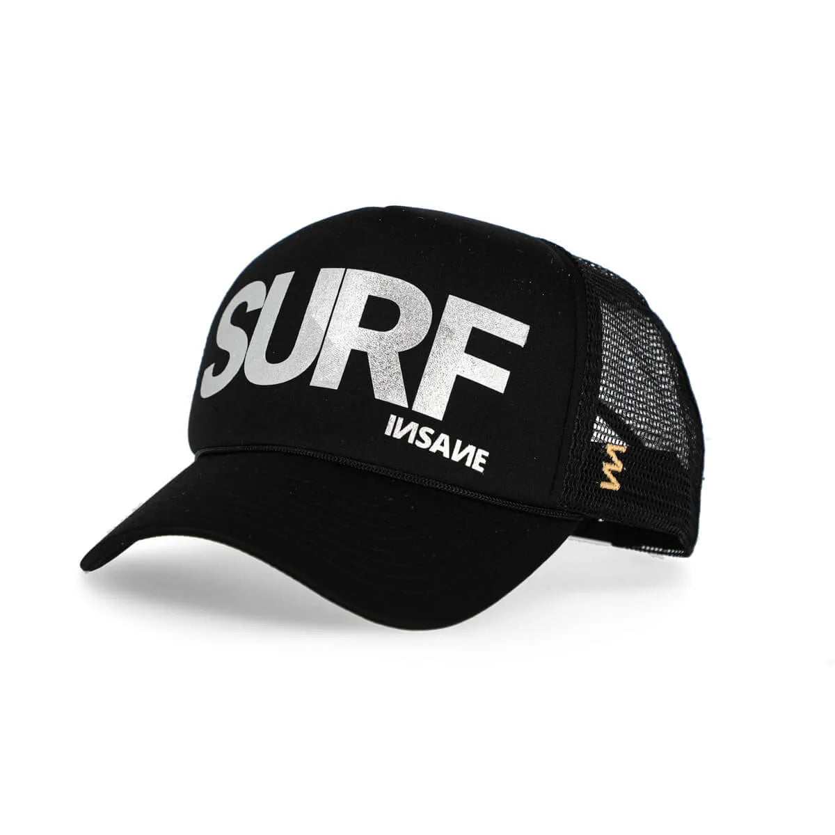 GORRA SURF TRUCKER BLACK & SILVER