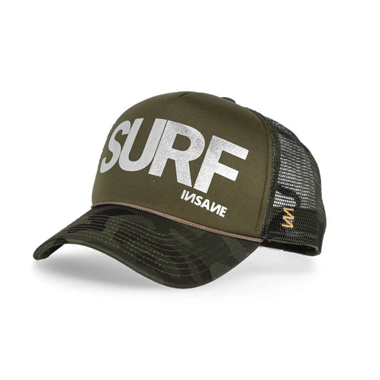 GORRA SURF TRUCKER CAMO & SILVER