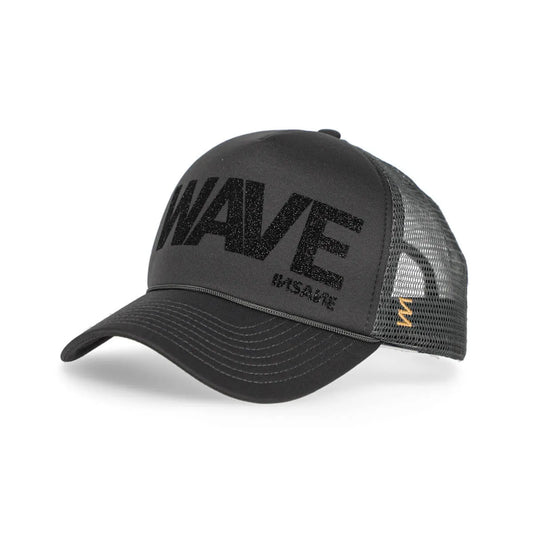 GORRA WAVE TRUCKER DARK GREY & BLACK GLITTER