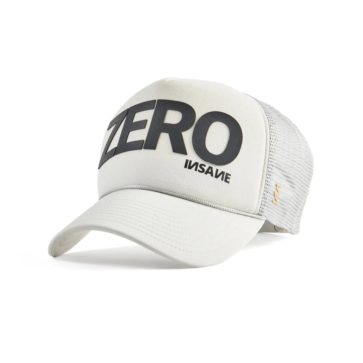 ZERO TRUCKER LIGHT GREY & BLACK BRICK CAP
