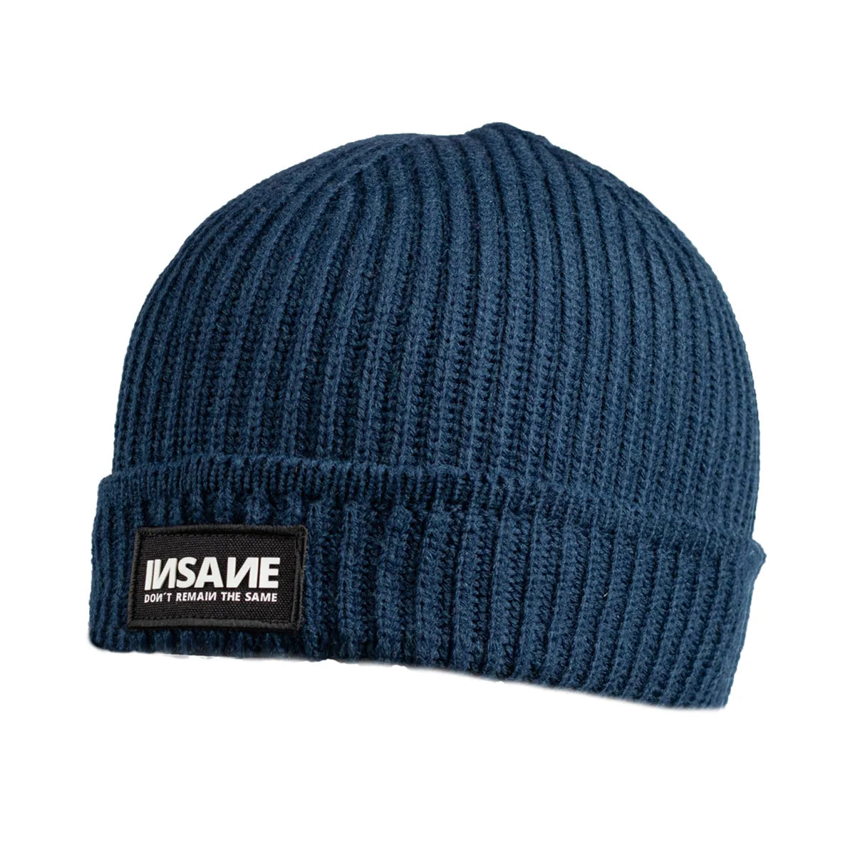 BEANIE AZUL NAVY LABEL PATCH INSANE