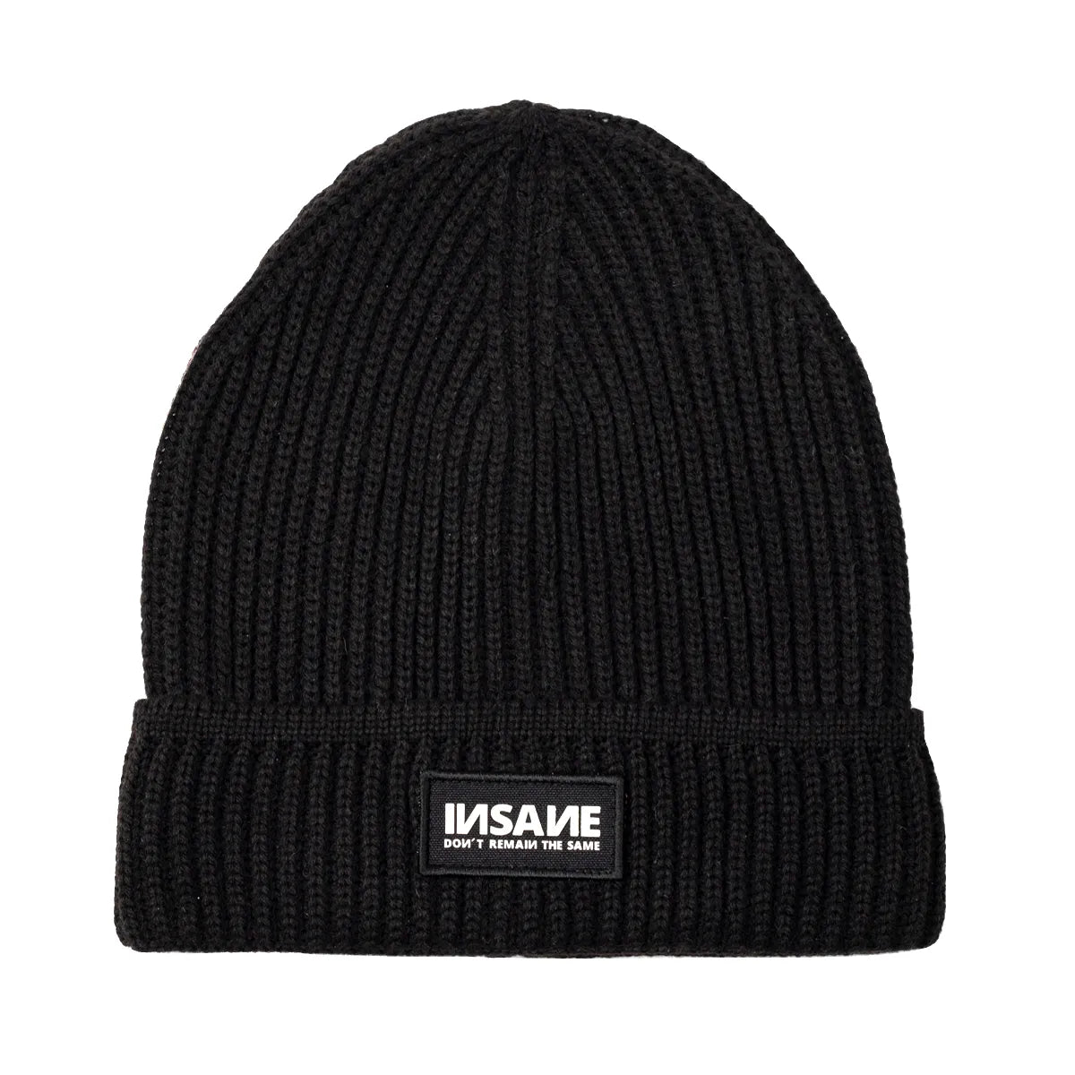 BEANIE NEGRO LABEL PATCH INSANE