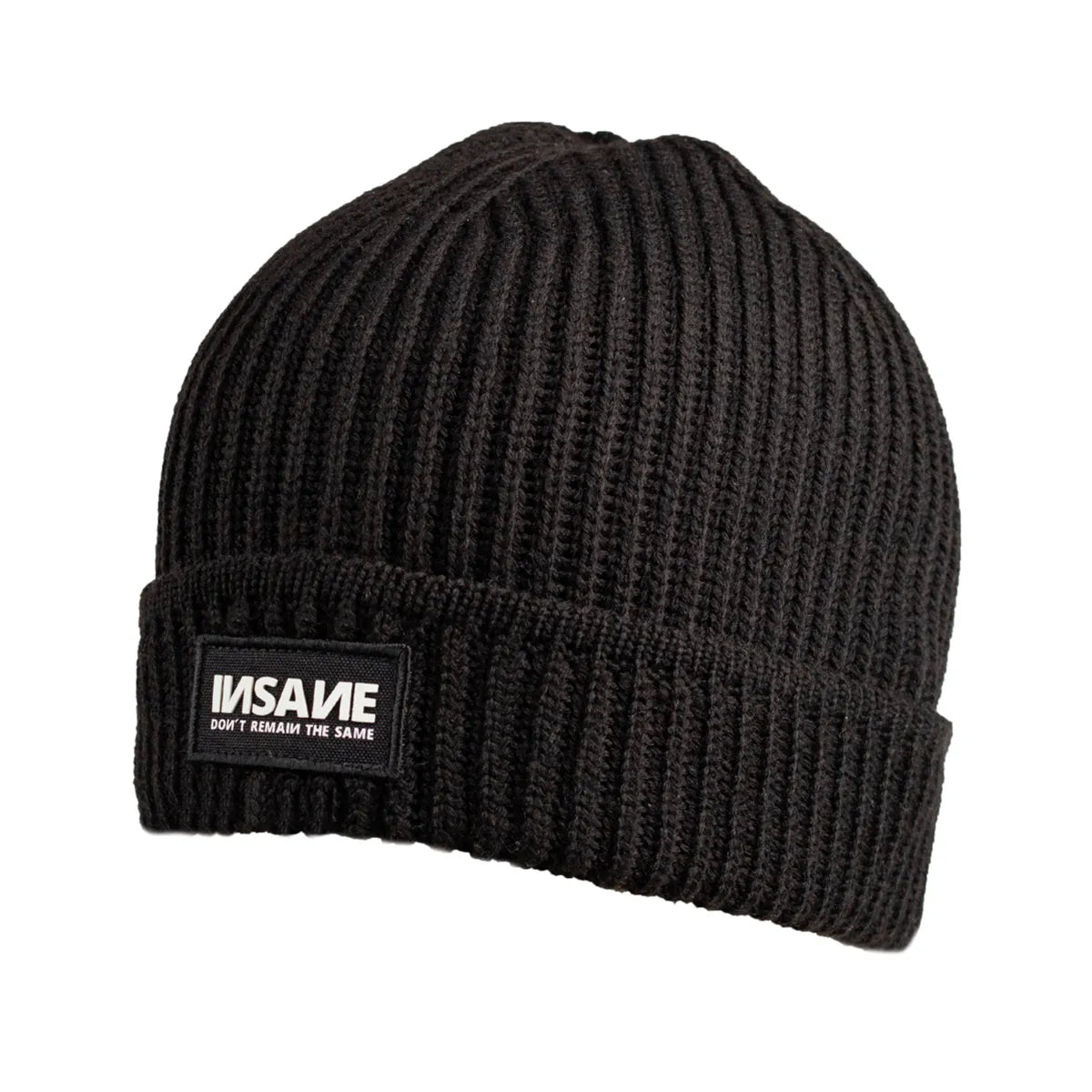 BEANIE NEGRO LABEL PATCH INSANE